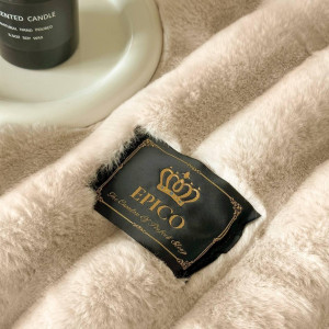 Плед — покривало 210*230 см Шиншила Беж