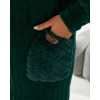Кардиган жіночий Альпака oversize 48-56 Зелений