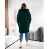 Кардиган жіночий Альпака oversize 48-56 Зелений