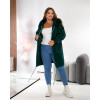 Кардиган жіночий Альпака oversize 48-56 Зелений