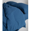 Постільна білизна євро Limasso Stonewashed Ranforse 200 х 220 см Dress Blue