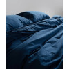 Постільна білизна євро Limasso Stonewashed Ranforse 200 х 220 см Dress Blue