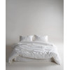 Постільна білизна Limasso Stonewashed Ranforse 160 х 220 см Snow White