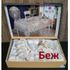 Велюровая скатерть с ранером Selin Hurrem Set 160×350 + 12 салфеток