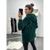Кардиган жіночий Альпака з капюшоном oversize 48-56