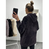 Кардиган жіночий Альпака з капюшоном oversize 48-56