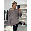 Кардиган жіночий Альпака з капюшоном oversize 48-56