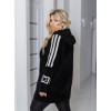 Кардиган жіночий Альпака з капюшоном oversize 46/58 4 кольора