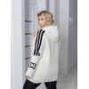 Кардиган жіночий Альпака з капюшоном oversize 46/58 4 кольора