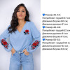 Блузка софт з малюнком