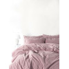 Постільна білизна Limasso Stonewashed Ranforse 160 х 220 см Natural Violet