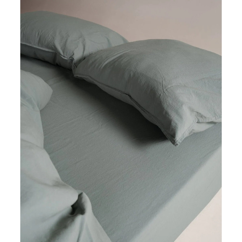 Постільна білизна євро Limasso Stonewashed Ranforse 200 х 220 см