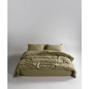 Постільна білизна Limasso Stonewashed Ranforse 160 х 220 см Akdeniz Yesili