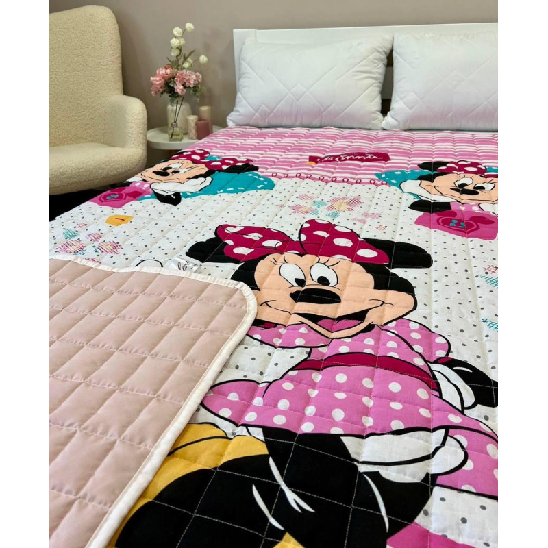 Дитяча двостороння ковдра 150*210 см 100% бавовна Дитяча двостороння ковдра 150*210 см 100% бавовна