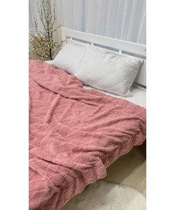 Плед велюровый на овчине Евро 200x230 см арт. 2812751576