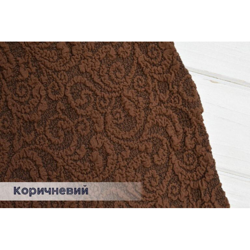 Чехол с юбкой на угловой диван жаккардовый в ассортименте Чехол с юбкой на угловой диван жаккардовый в ассортименте