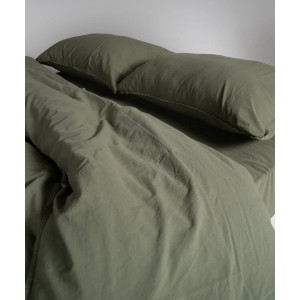 Постільна білизна Limasso Stonewashed Ranforse 160 х 220 см Capulet Olive