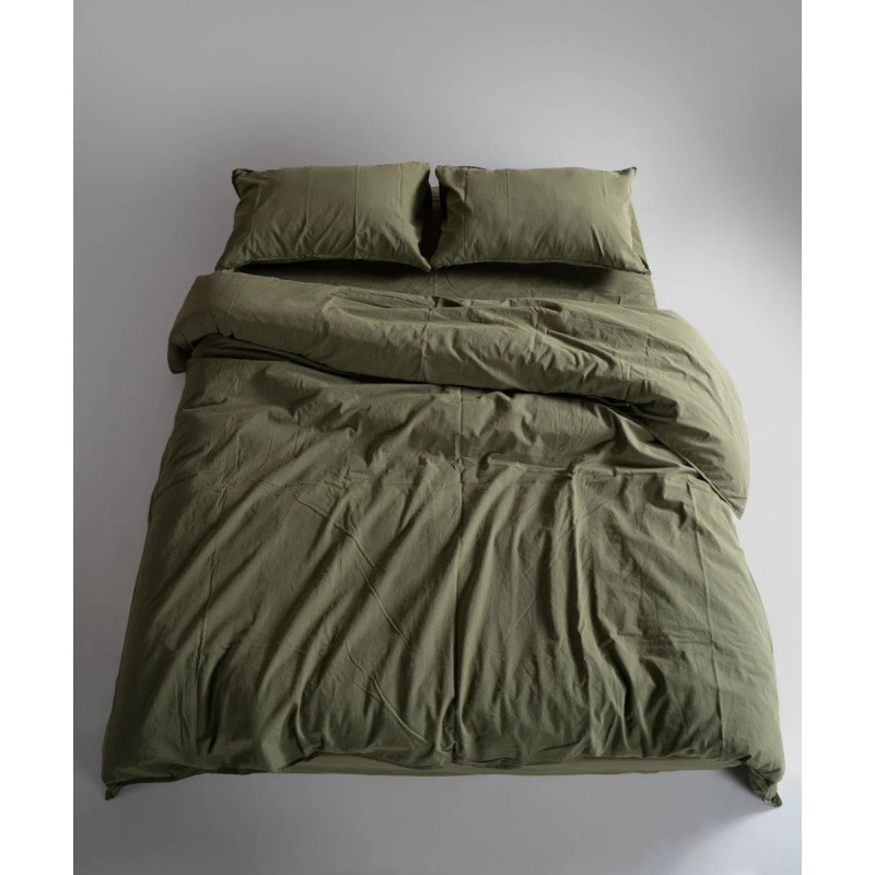 Постільна білизна Limasso Stonewashed Ranforse 160 х 220 см Capulet Olive