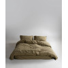 Постільна білизна Limasso Stonewashed Ranforse 160 х 220 см Olive