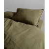 Постільна білизна Limasso Stonewashed Ranforse 160 х 220 см Olive