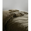 Постільна білизна Limasso Stonewashed Ranforse 160 х 220 см Olive
