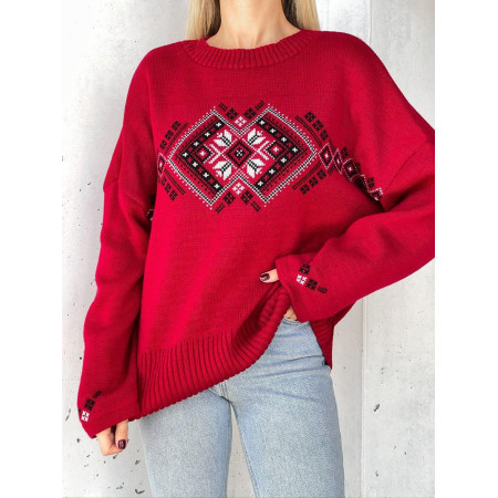 Жіночий светр Червоний