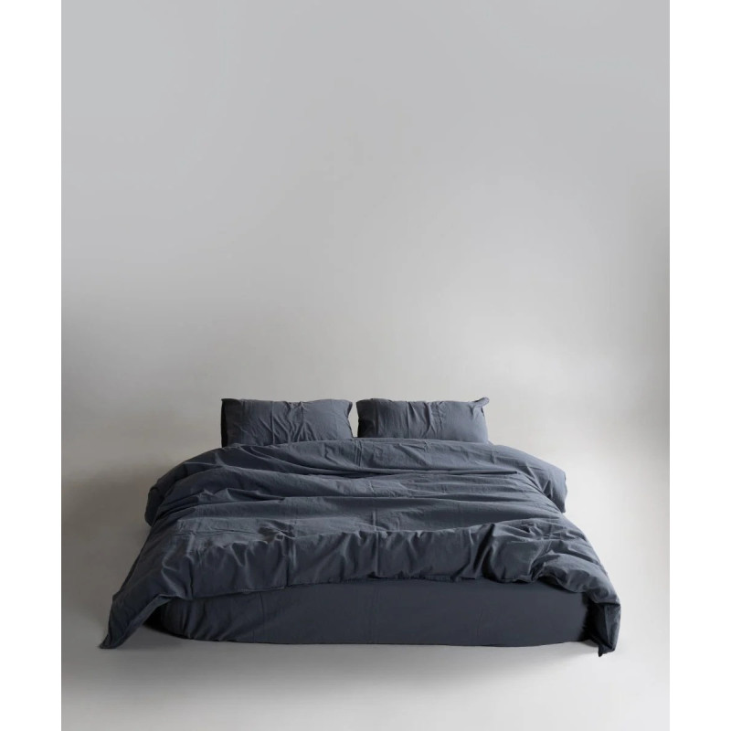 Постільна білизна євро Limasso Stonewashed Ranforse 200 х 220 см Castle Rock