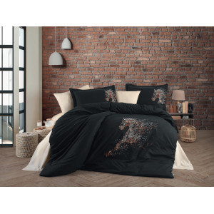 Постільна білизна Maribor Poplin 200 х 220 см Royal Siyah