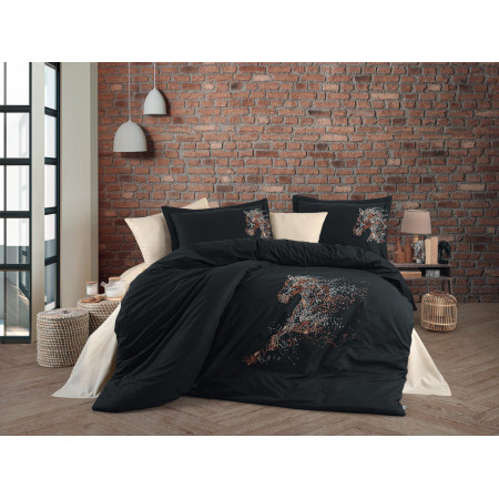 Постільна білизна Maribor Poplin 200 х 220 см Royal Siyah