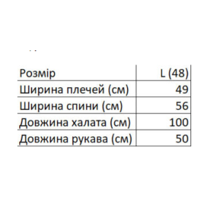 Набір лазневий халат + 2 рушника 48р.