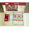 Комплект постільної білизни Clasy Ranforse 200×220 см. Santa
