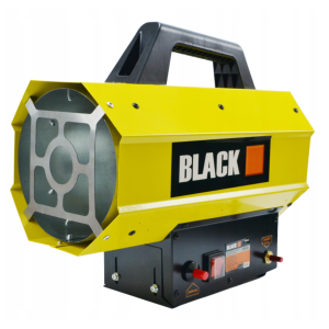 Газовый обогреватель / Газовая тепловая пушка (дуйка) 30 кВт BLACK (Пропан/Бутан) + шланг и редуктор (Польша)