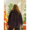 Кардиган жіночий Альпака з капюшоном oversize 48-56