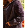 Кардиган жіночий Альпака з капюшоном oversize 48-56
