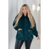 Кардиган женский Альпака с капюшоном oversize 52-58
