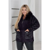 Кардиган женский Альпака с капюшоном oversize 52-58