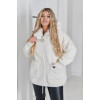 Кардиган женский Альпака с капюшоном oversize 52-58