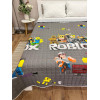 Дитяча двостороння ковдра 150*210 см 100% бавовна