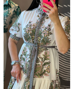 Плаття ошатне котонове