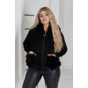 Кардиган женский Альпака с капюшоном oversize 50-58