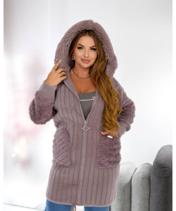 Кардиган женский Альпака  oversize 48-56 