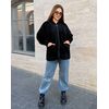 Кардиган женский Альпака с капюшоном oversize 48-56 арт. 9450 — Фото 5