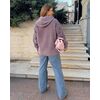 Кардиган женский Альпака с капюшоном oversize 48-56 арт. 9450 — Фото 2