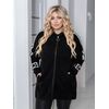 Кардиган женский Альпака с капюшоном oversize 46/58 4 цвета — Фото 7