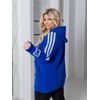 Кардиган женский Альпака с капюшоном oversize 46/58 4 цвета — Фото 4