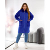 Кардиган жіночий Альпака oversize 48-56 Електрик