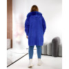 Кардиган жіночий Альпака oversize 48-56 Електрик