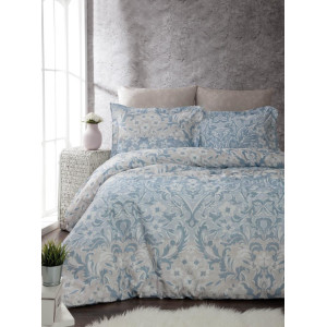 Постільна білизна Marla Ranforse 200 х 220 см Floral Mavi