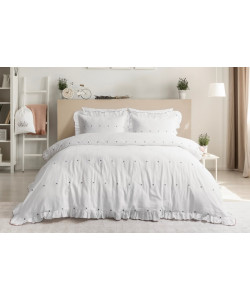 Комплект постільної білизни Saheser Jacquard  200х220 см  Leona
