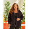Кардиган жіночий Альпака з капюшоном oversize 48-56 М'ята
